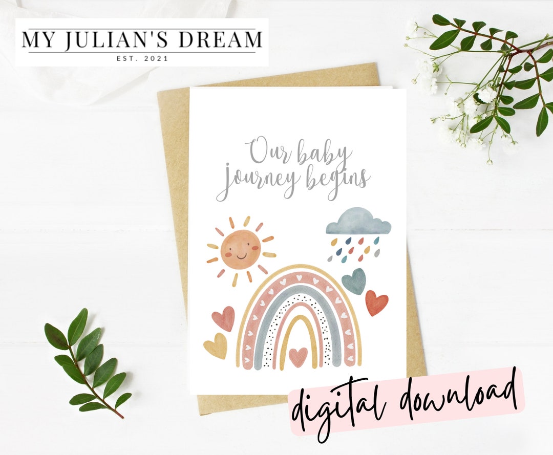 IVF Milestone Cards as Digital Download or ICSI Milestone Cards ...