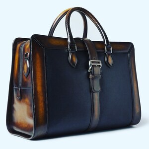 Porte-documents PDF Motif Cuir