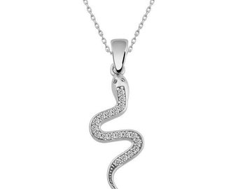 925k Snake Necklace - Etsy