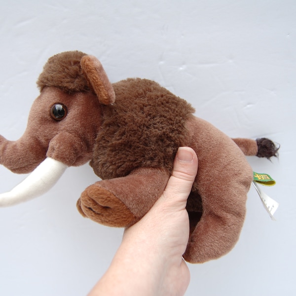 Wild Republic 8" Wooly Mammoth Stuffed Plush