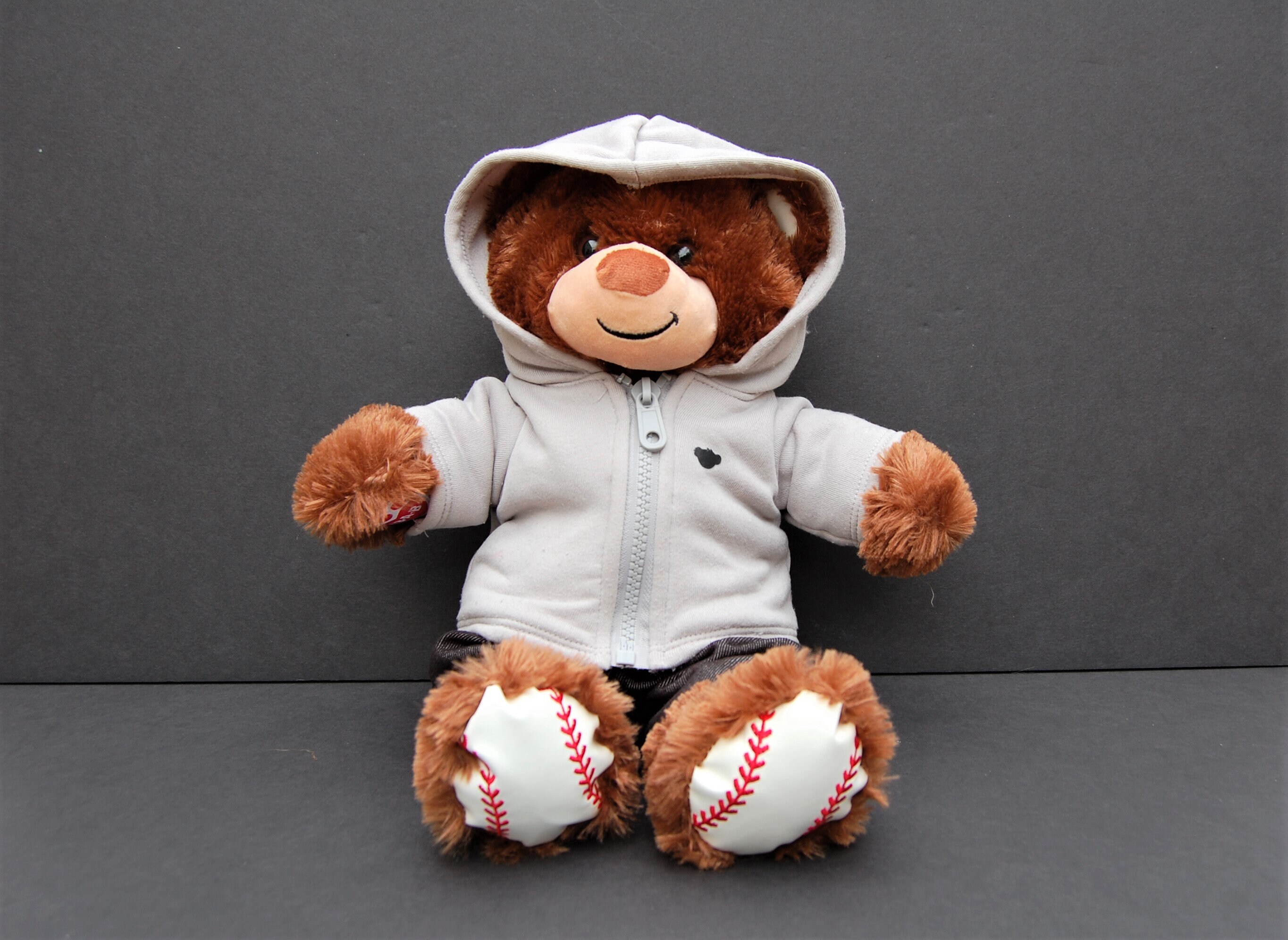baseball stuffed bear
