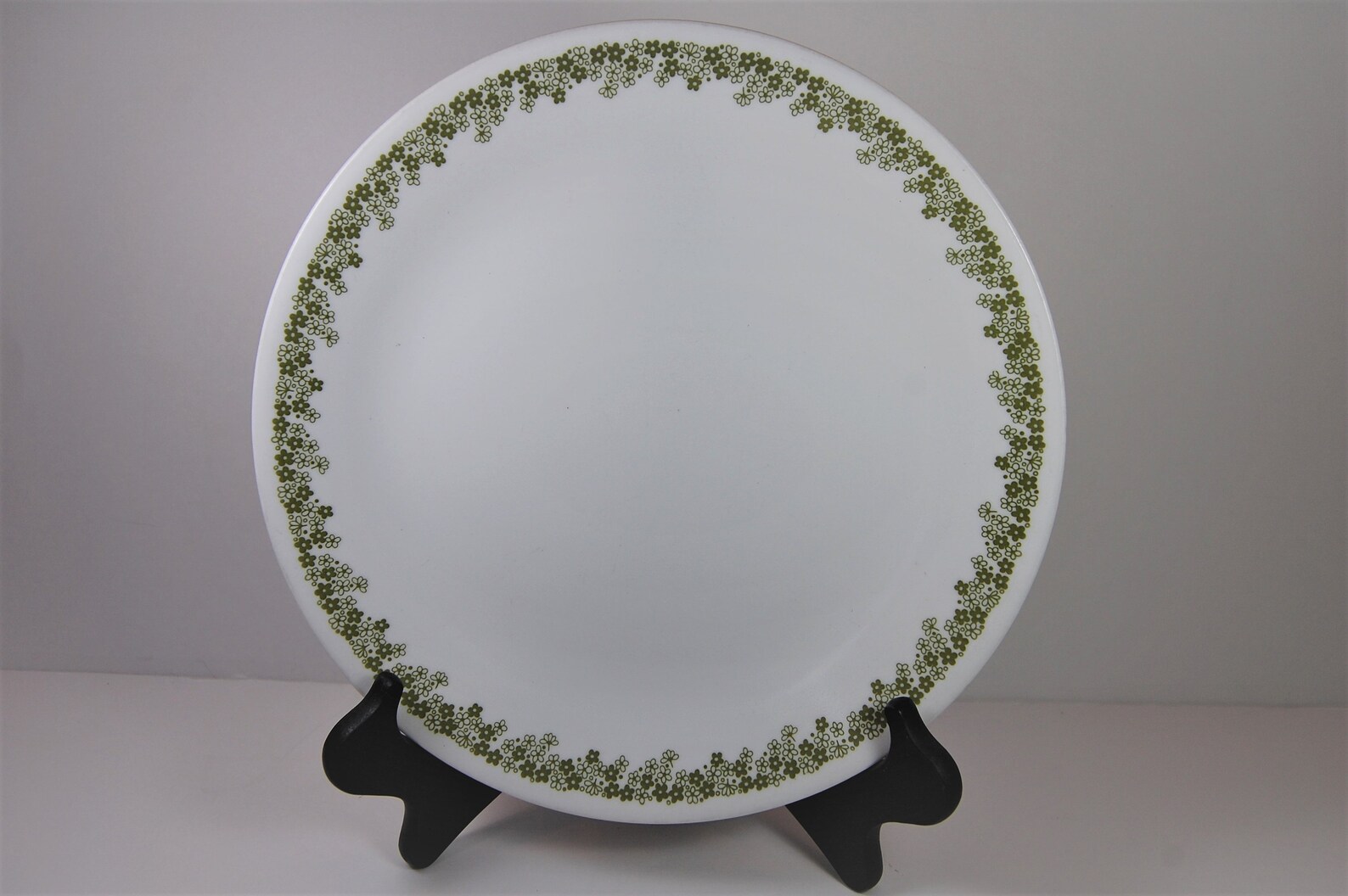 Vintage Corelle Corning Spring Blossom Dinner Plate Green Etsy