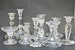 Mix and match crystal and glass candlesticks | candleholders | candle sticks | candle holders | mismatched | mis-matched | Choose your own 