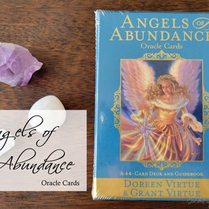 Angels of Abundance Oracle Cards - Doreen Virtue - Out Of Print - Sealed - NEW - Rare