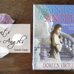 Saints & Angels Oracle Cards - Doreen Virtue - Out Of Print - Sealed - NEW - Rare