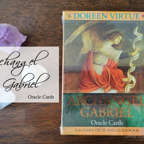 Archangel Gabriel Oracle Cards - Doreen Virtue - Out Of Print - Sealed - NEW - Rare