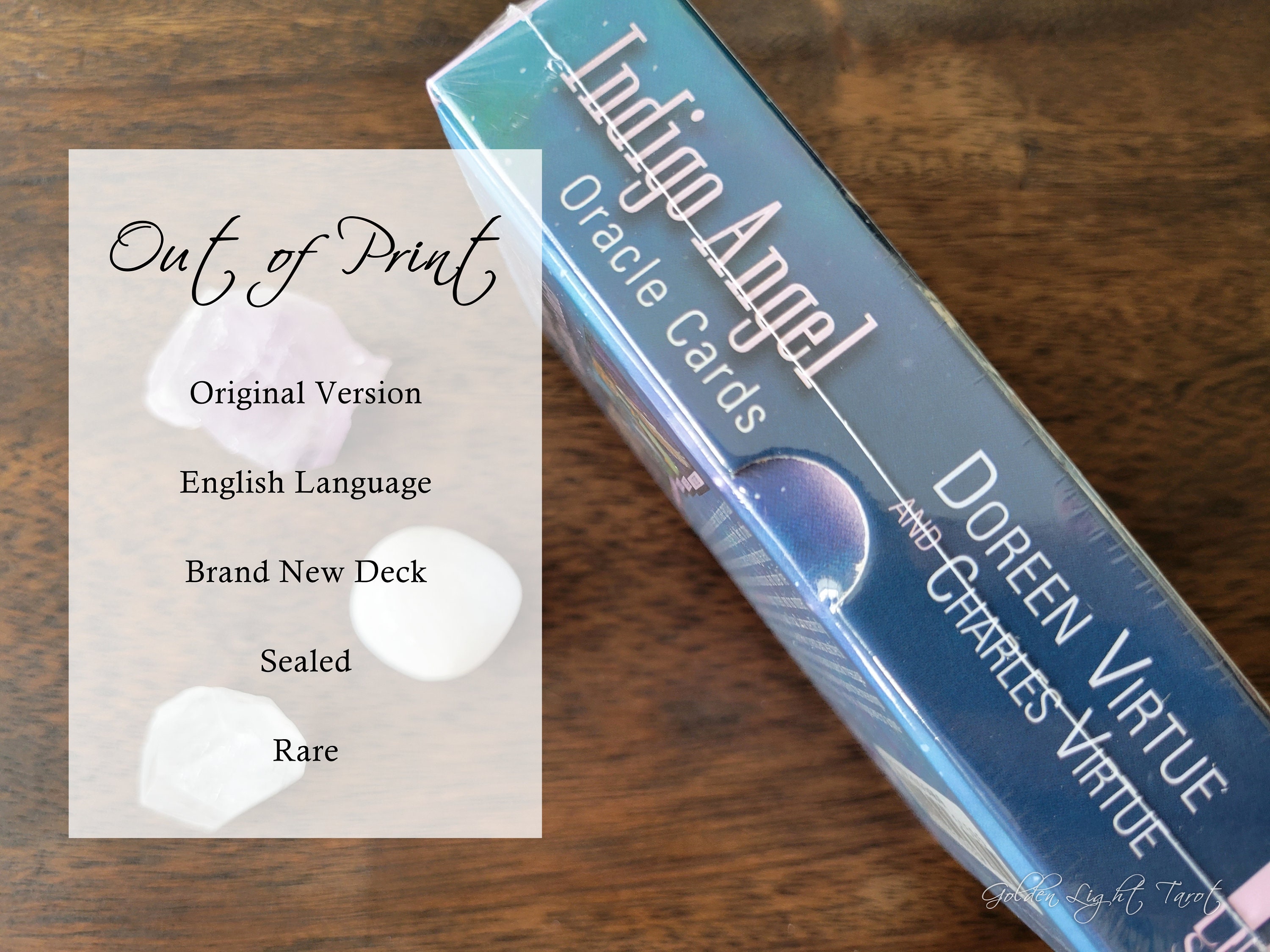 Indigo Angel Oracle Cards – Doreen Virtue, Out of Print - NEW ...