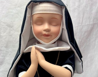 Porcelain Doll ( Nun ) by the Curzon Collection