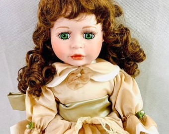 Porcelain Doll (Named Kittie) From The Leonardo Collection