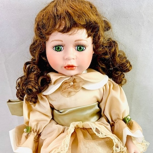 Porcelain Doll (Named Kittie) From The Leonardo Collection