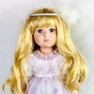 Large Porcelain Doll From The Leonardo Collection