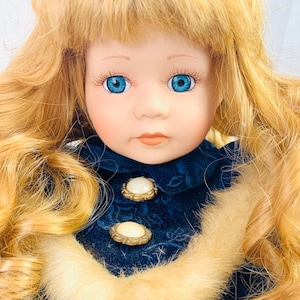 Porcelain Doll (Named Abigail) From The Leonardo Collection