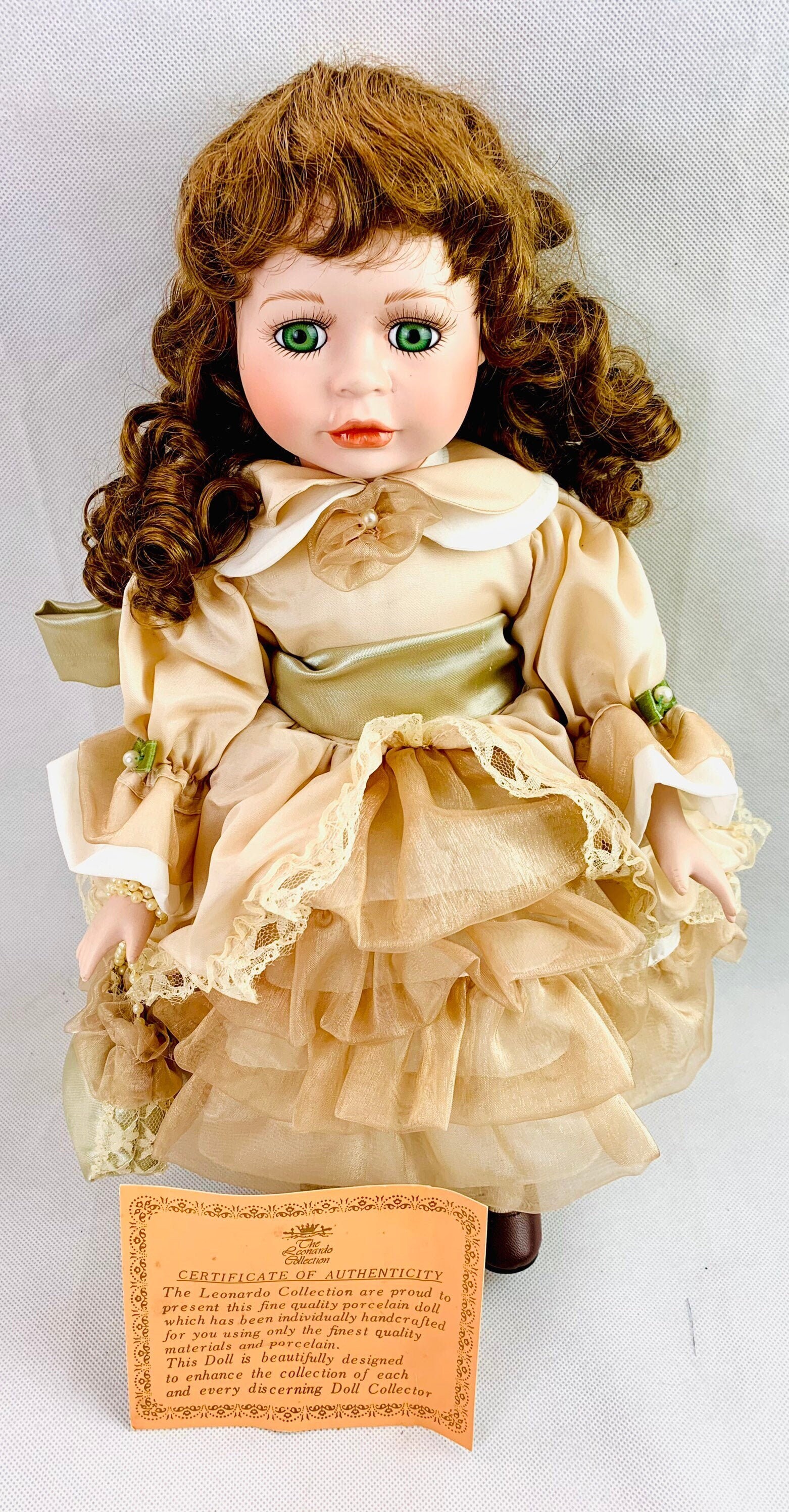 Porcelain Doll (named Kittie) From the Leonardo Collection - Etsy