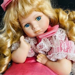 Porcelain Doll (Named Sarah) From The Leonardo Collection