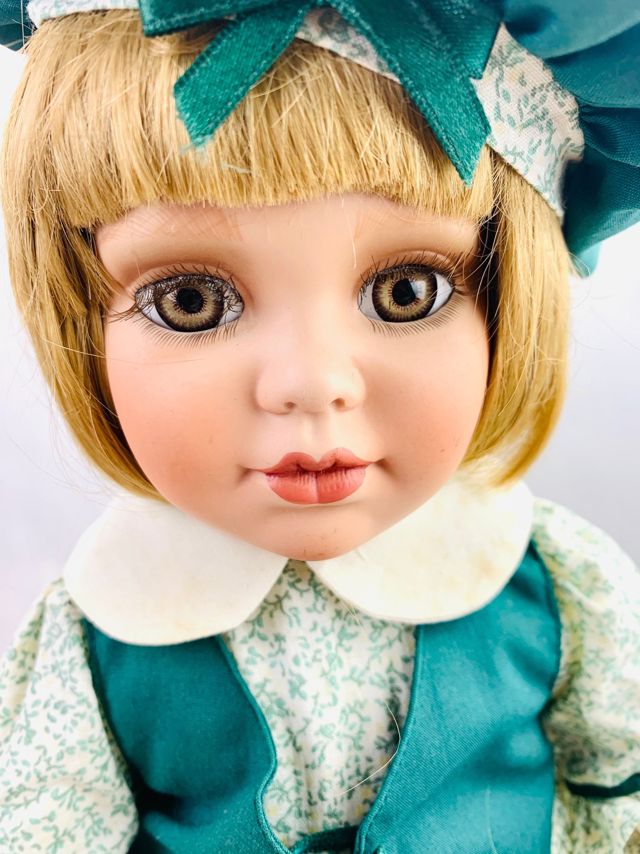英国製Alberon Collector's Porcelain Doll Porcelain Doll From the Alberon Collection - Etsy UK