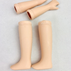 Porcelain Doll Set of Arms and Legs for Spare Parts