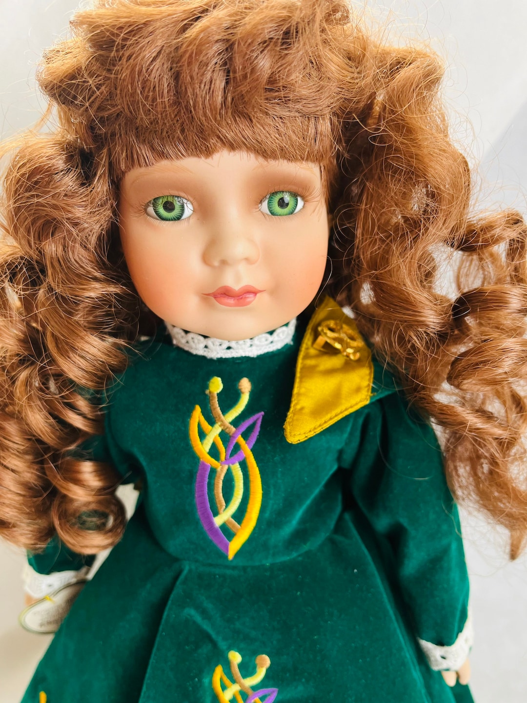 Porcelain Doll irish Dancer From the Alberon Collection Etsy