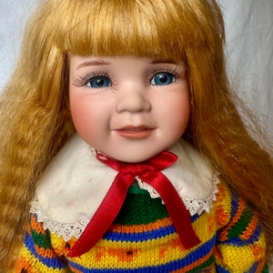 Porcelain Doll (Named Holly) By pouppe porcelain