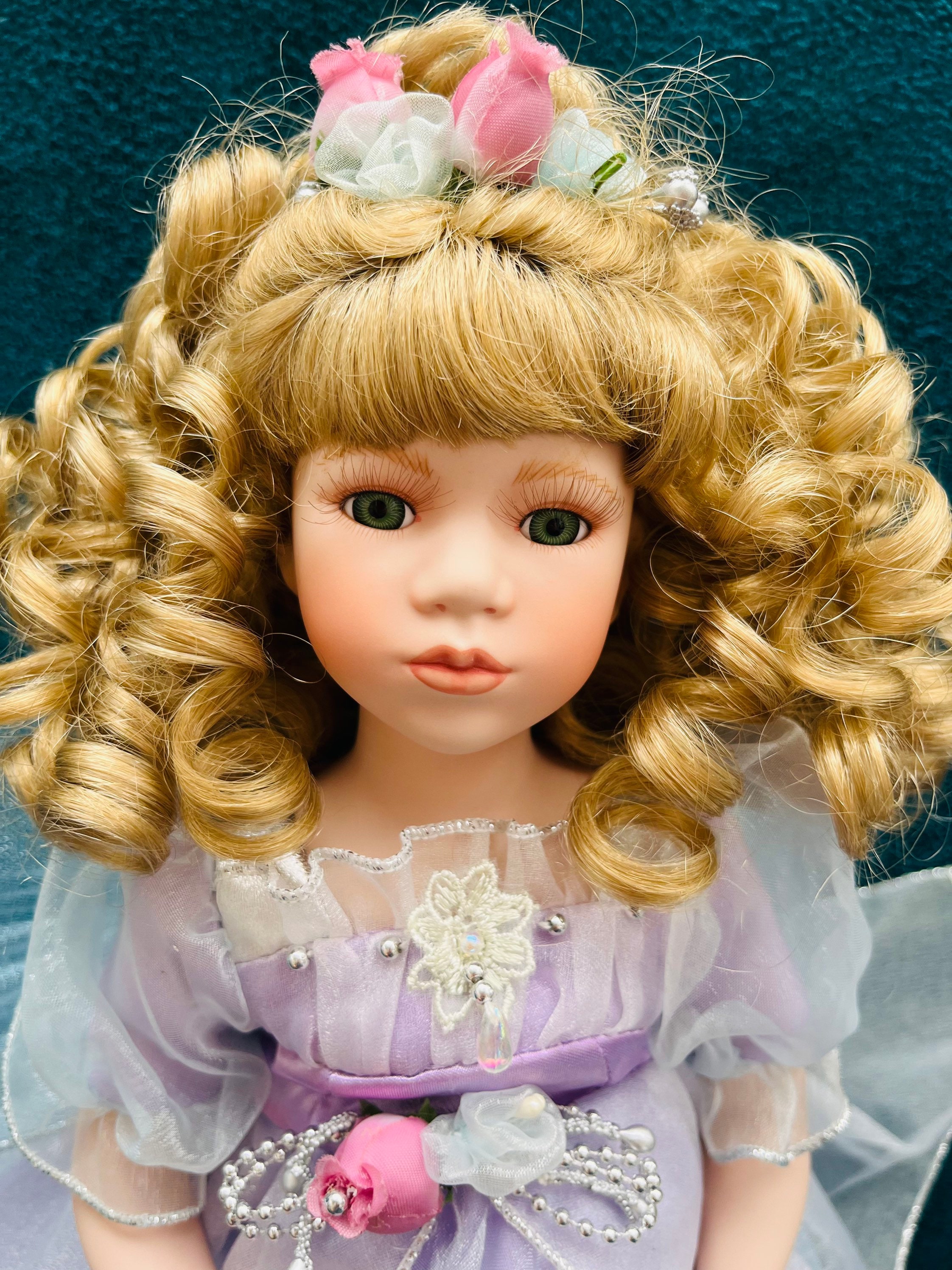 その他 porcelain doll Porcelain Doll (named Fairy Queen) From the Leonardo Collection - Etsy