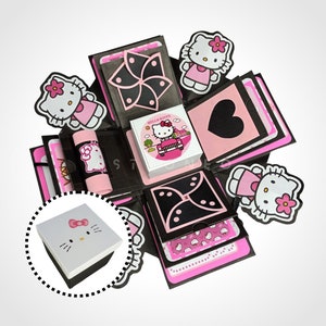 Handmade Explosion Box: Personalized Photo Gift for Anniversary