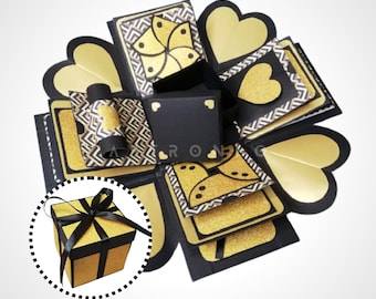 Personalized Explosion Box: Handmade Photo Keepsake Gift