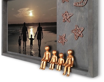 8th Anniversary Gift for her and him, Bronze Anniversary gift for wife and husband, 19th anniversary gift for parents or couple, Family tree