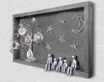 Geschenk zum 6. Hochzeitstag, Eiserner Hochzeitstag für Ehefrau, Ehemann, sie, ihn, 10., 11., 25. Hochzeitstag, personalisiertes Geschenk