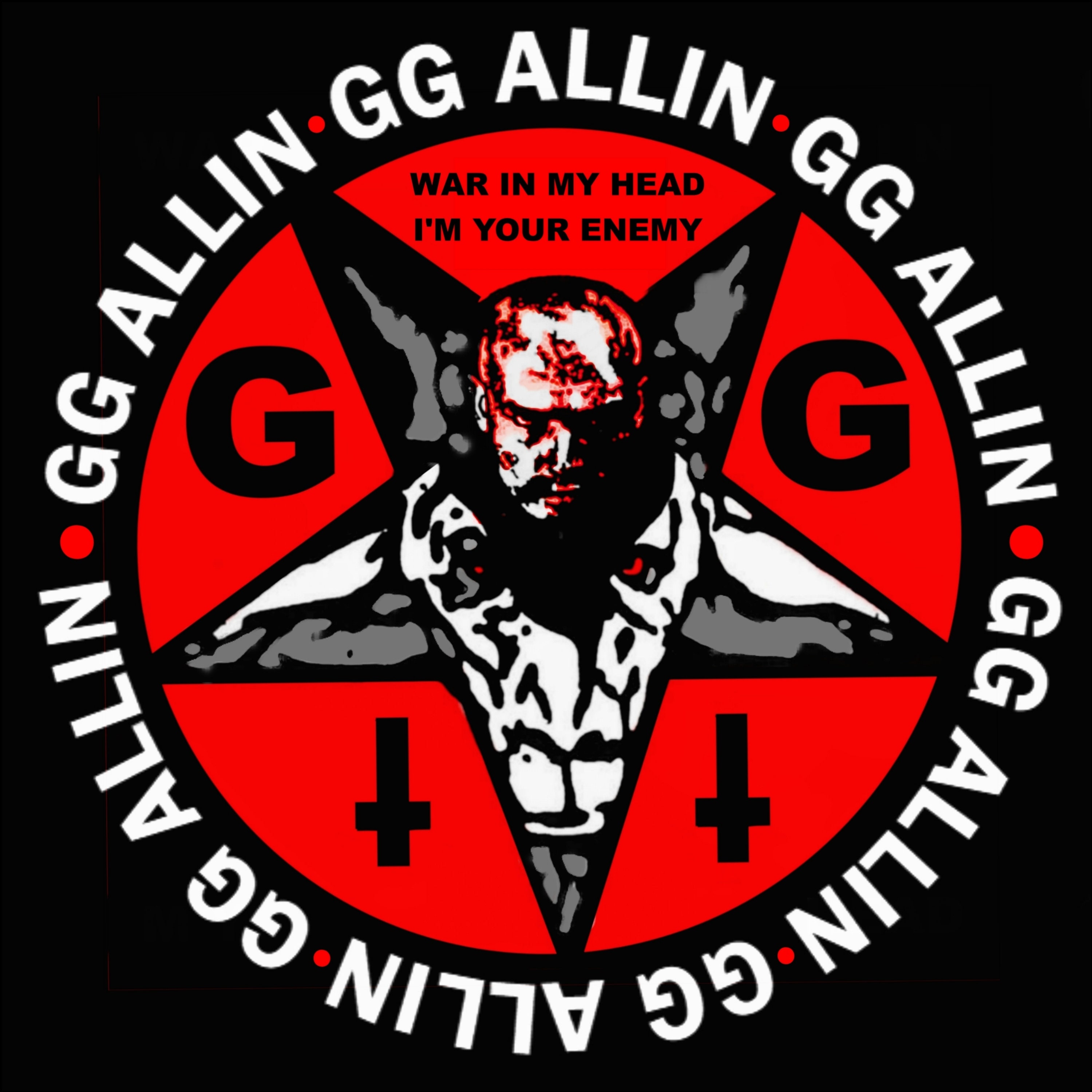 GG Allin G.G. Allin Tshirt Etsy Australia
