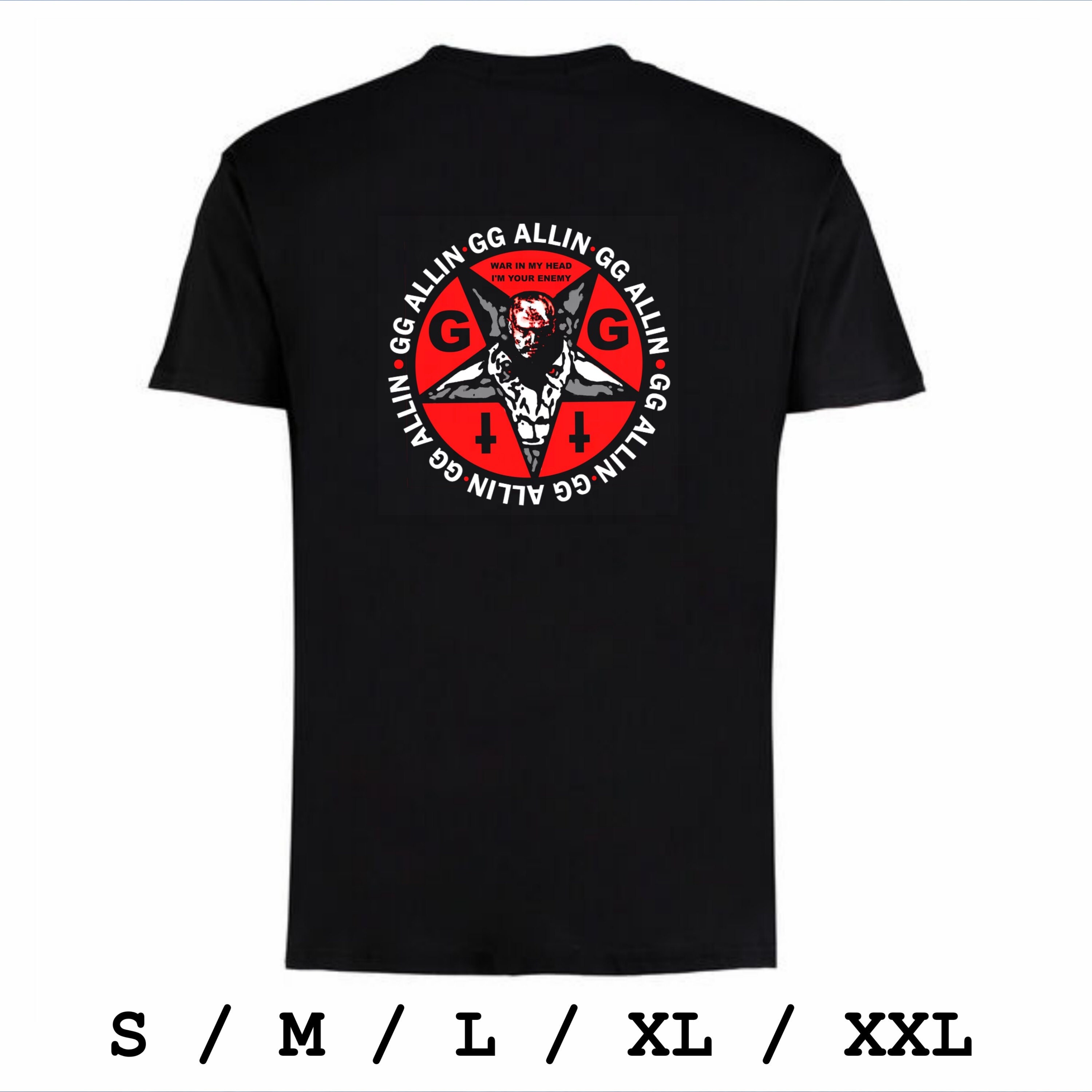 GG Allin G.G. Allin Tshirt Etsy Australia