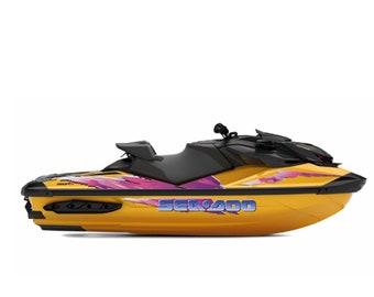 Sea-doo Rxp X 300 Yellow 2021: Retro XP Edition Decals Kit