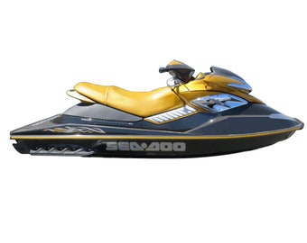 Sea-doo Rxp 215 Supercharged Maya Gold 2006: Anpassade dekaler till grafik