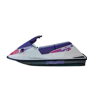 Custom stickers set for Sea-doo SP Bombardier 1992-Restoration decals kit- Sea-doo Sp