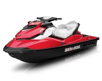 Sea-doo GTI 130 Graphics Kit: Custom Decals Set (2011)