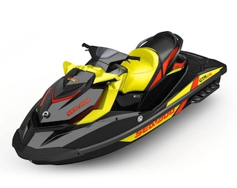 Sea-doo GTR 215 Decals Kit: Custom Graphics, Restoration Stickers