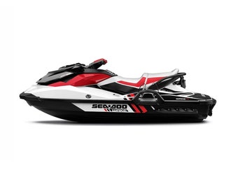 Set di adesivi personalizzati per Sea-doo Wake 155 modello 2013 - Kit decalcomanie grafiche - Kit decalcomanie grafiche per restauro