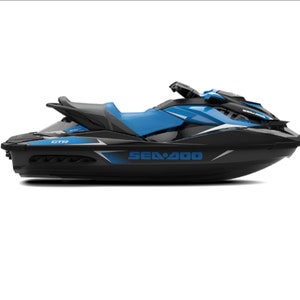 Sea-doo GTR 230 Custom Graphics Kit: Jet Ski Restoration Decals (2018-2019)