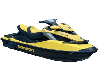 Jeu d'autocollants pour Sea-doo Rxt 260 IS - modèle 2010 Kit de décalcomanies graphiques