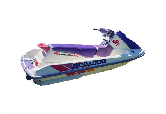 Custom Stickers Set for Sea-doo Gtx Bombardier 1993 -graphics