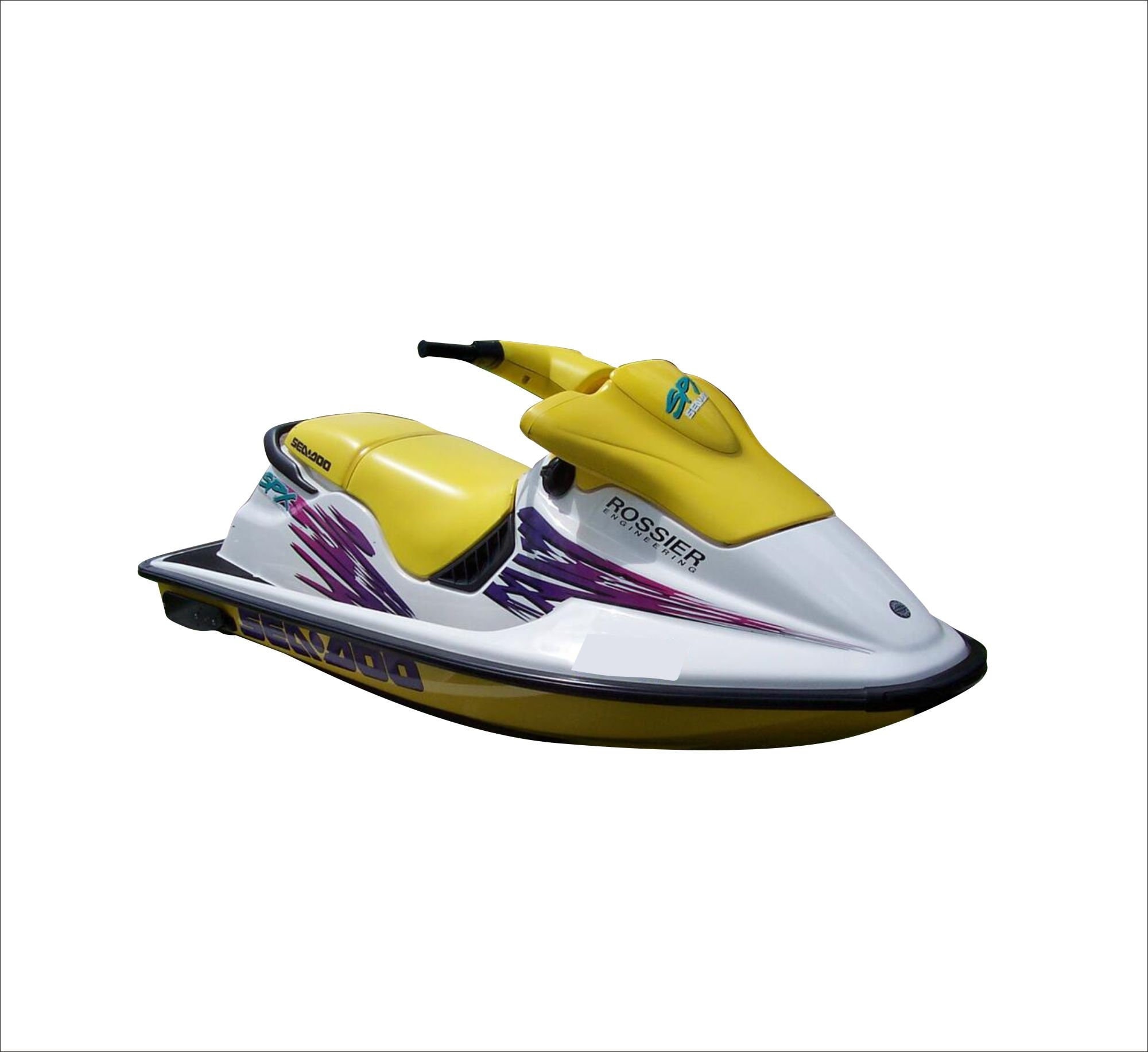 Custom stickers set for Seadoo SPX Bombardiermodel 1997 Restoration