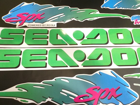 Custom Stickers Set for Sea-doo SPX Bombardier-model 1993
