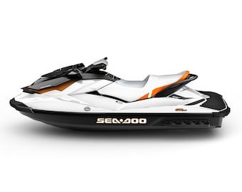 Sea-doo GTI 130 Graphics Kit: 2011-2014 Decals Set