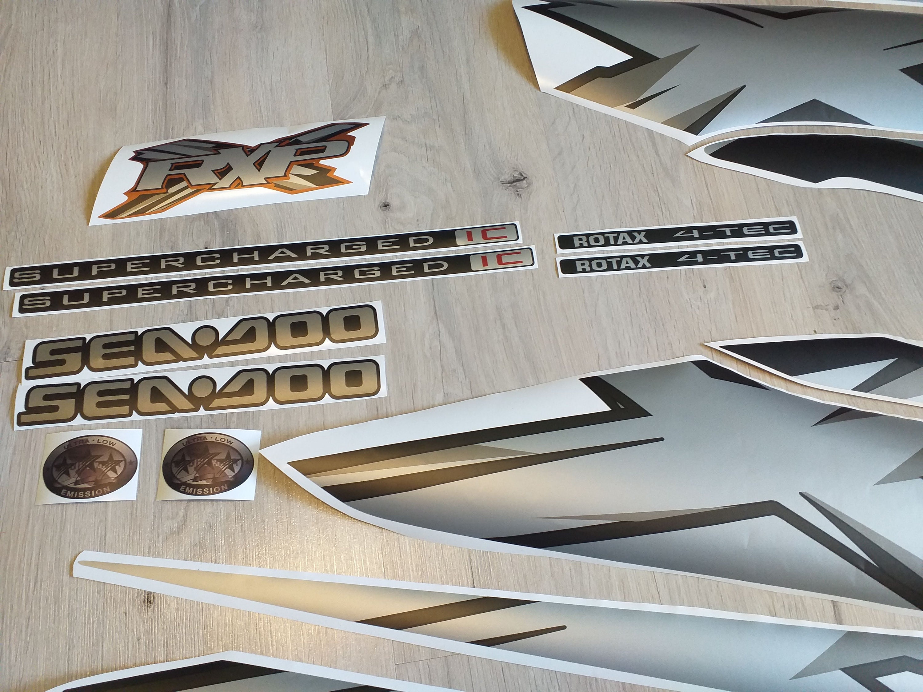 Custom stickers set for Seadoo Rxpx 255 model 20082009Graphic