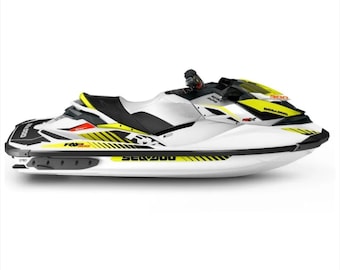Conjunto de decalques personalizados Sea-doo RXP 300: Kit de gráficos de restauração