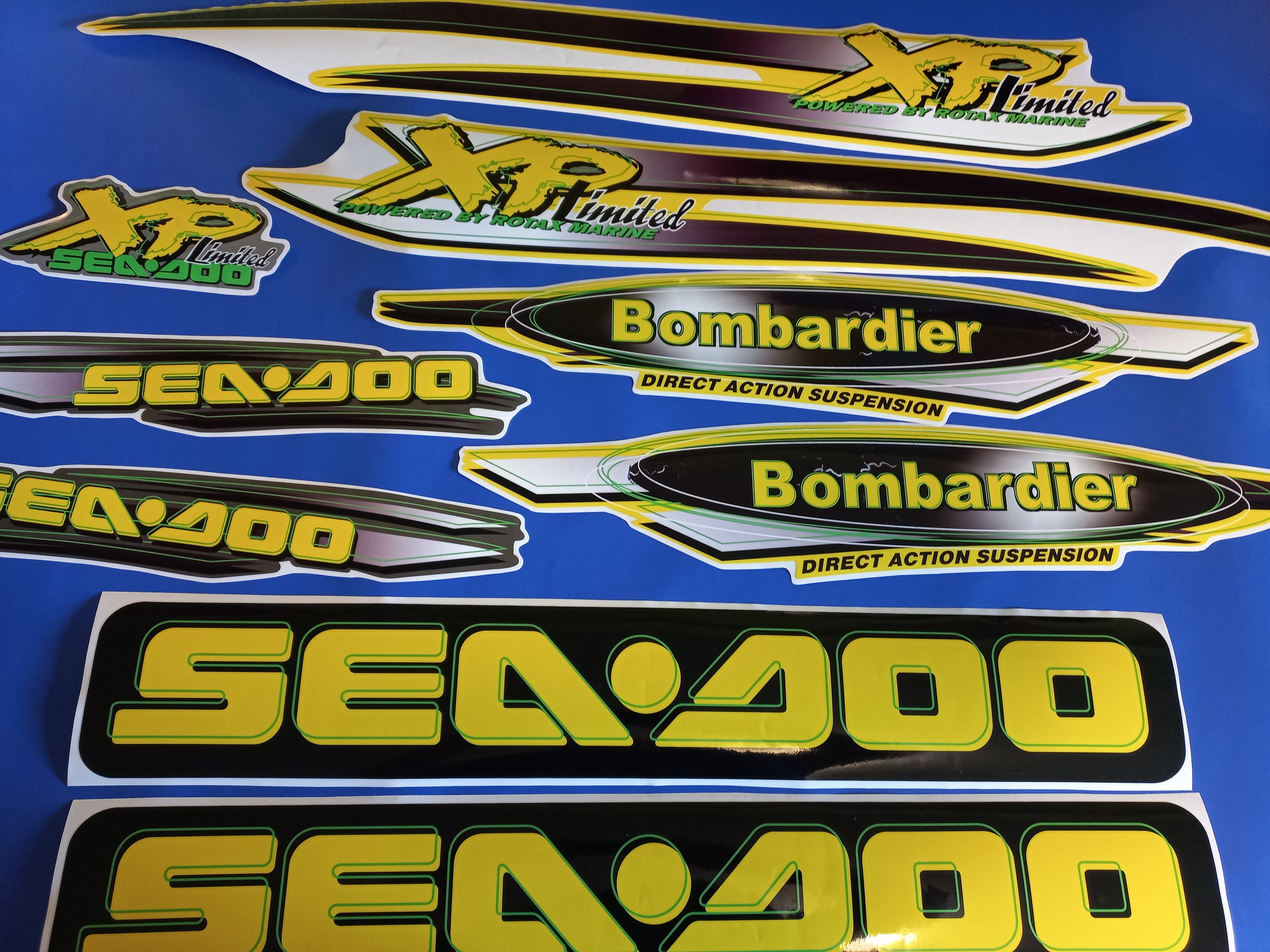 Seadoo XP 1997 - 1999 Graphcs / Decal / Stcker Kt - Etsy