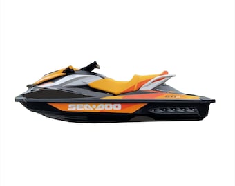 Sea-doo GTI 155 SE オレンジモデル 2015-2016 用ステッカーセット グラフィックデカールキット