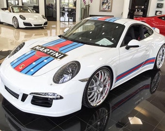 ポルシェ911 マルティーニカーグラフィックセット用ステッカーセット