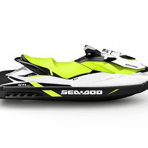 Stickers set for Sea-doo GTI 130-Graphics decals kit-Model 2015-2016-Sea-doo Gti 130