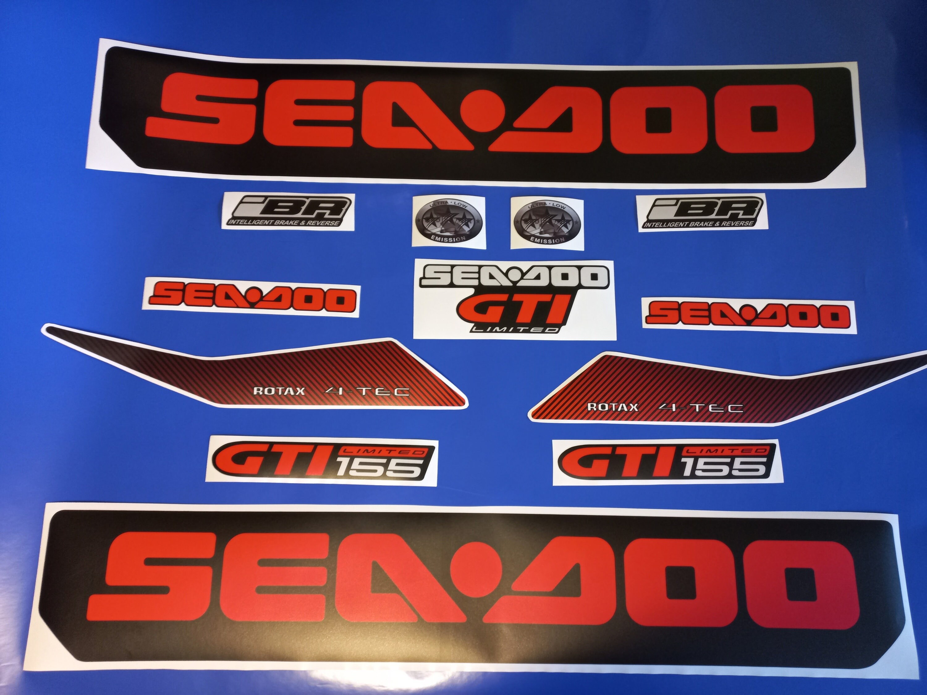 Sea-doo GTI 155 Limited デカールキット：ジェットスキーグラフィック 