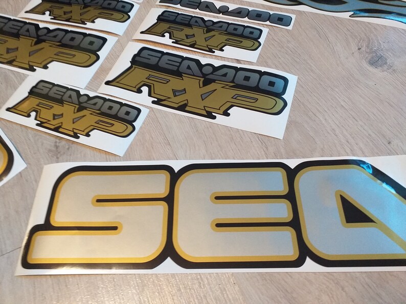 Buy Sea-doo Rxp 215 Supercharged Maya Gold 2006: Custom Graphics Decals ...
