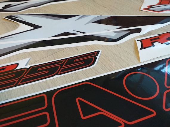 Sea-doo RXP 255 Decals: Black & Red Graphics Kit - Etsy